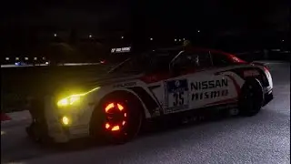NURBURGRING- NISSAN GTR GT4_ Em Primeira Pessoa :Meia noite'    GT7 no PS5