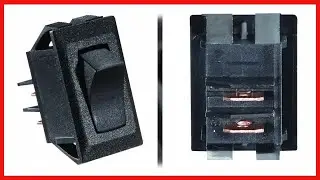 Reliable 10 Amp DC Rocker Switch For RV And Appliance Power Control