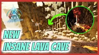 NEW INSANE  LAVA CAVE [SCORCHED EARTH ASA] | ARK SURVIVAL ASCENDED