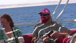 Merman Mo at Mermaid Week Egypt 2022