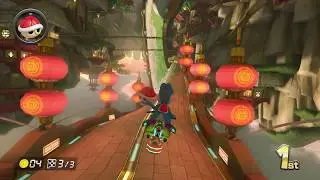 Mario Kart 8 (Wii U) - Egg Cup (100cc) - Light-blue Yoshi - Gameplay/Walkthrough