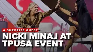 Nicki Minaj Faces Backlash After TPUSA Appearance &mdash; Fans & Celebrities React