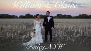 STUNNING COUNTRY WEDDING!!! | William and Claire | Finley, NSW