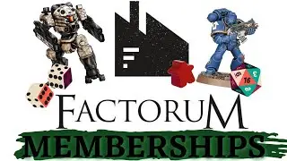 FACTORUM MEMBERSHIPS | FACTORUM TABLETOP GAMING VENUE SOUTH WEST UK