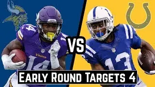 Early Round Targets | TY Hilton vs Stefon Diggs