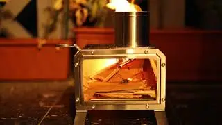 Микро печка из TEMU &mdash; эмоции как от настоящей! 🔥 Мини-щепочница тест
