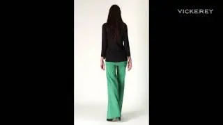 Om Girl Nomad Pant in Kelly Green