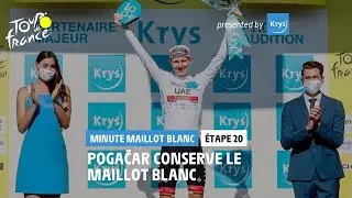#TDF2021 - Stage 20 - Krys White Jersey Minute