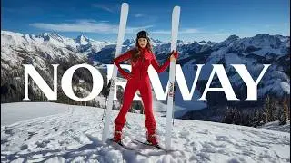 WINTER in NORWAY 4K ❄️ Breathtaking Snowy Fjords & Peaceful House Music