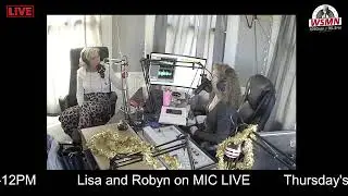 Lisa and Robyn on MIC LIVE Hr1 (1/2/2025)