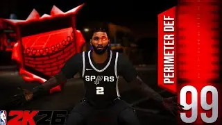 THIS KAWHI LEONARD *CATFISH* LOCKDOWN DEFENDER BUILD IS GOING TO TAKE OVER NBA2K26!!!!!