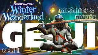 Genji POTG Mischief & Magic Winter Wonderland Compilation | OVERWATCH 2