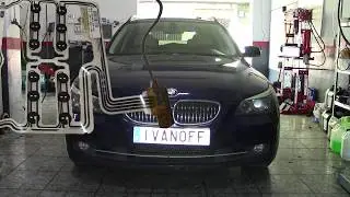 BMW E60 E61  Ошибка 93C2, замена датчика занятости пассажирского сиденья 65779154961