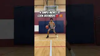 4 SIMPLE BASKETBALL MOVES 🏀🎒 #basketball #shorts #trending #viral