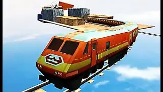 Impossible Train Sim - Level 17 Fail Because Crash Cannot Stop Using New Train Cathredal Flyer