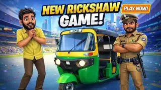 Tuk Tuk Modern Rickshaw Drive Gameplay 🚖 | Crazy City Driving Simulator Level Up Challenge