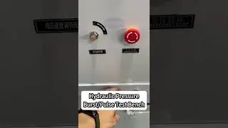 Hydraulic Pressure Burst/Pulse Test Bench#hydraulictest #bursttest #pulsetest #cycletest