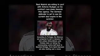 Chelsea return for Rudiger?