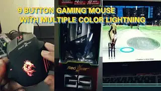 Dragon war Gaming Mouse with 9 buttons | Best gaming mouse at cheap price on flipkart  and amazon