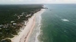 Tulum Mexico Drone Edit