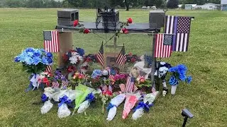 Services held on Monday for slain State Police trooper Jacques Rougeau Jr.