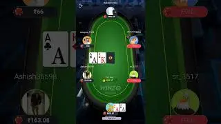 how to win big pot with pocket AA #VIRALPOKER #trending #POKERWITHRAM #Snpokergameing #569poker
