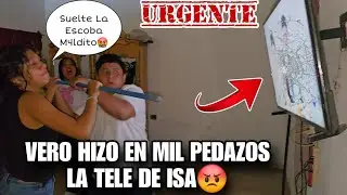 VERO Le Quebr0 La Tele A ISA Por Sus Maldit0s Celos🤬Vean Como La Agarr0 Enfrente De Todos La Maldita