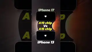 iPhone13plus A15 vs iPhone17plus A19😱😱😱#smartphone #update #tech #ios #iphone#apple  #youtubeshorts