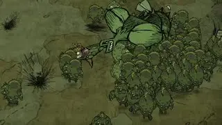 Don't Starve Together Wurt vs DragonFly 75 Seconds