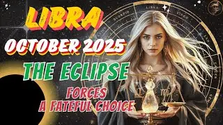 ♎ Libra October 2025 &ndash; The Eclipse Forces a Fateful Choice ⚖️