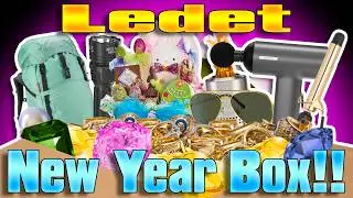 The Ledet New Year Box #unboxing #live #mysterybox