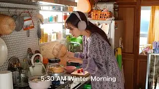 Зима, 5:30 утра🌤️ Утренние ритуалы, которые позволяют наслаждаться и работой, и хобби. +📻#56