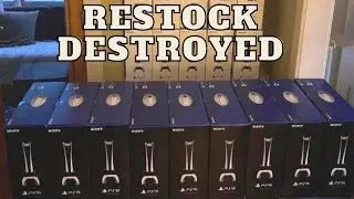 PS5 / PLAYSTATION 5 BOTTERS AND SCALPERS JUST DESTROYED ANOTHER RESTOCK | AMAZON RESTOCKING DROP :(