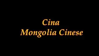 OVERLAND 4  CINA  MONGOLIA CINESE