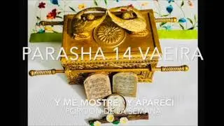 PARASHA 14 VAEIRA  Y ME MOSTRE. Y ME APARECI PORCION DE SEMANA