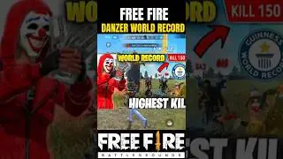 Free fire highest kill world record 💪 #shorts #worldrecord #ffworldrecord