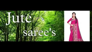 Jute saree collection #saree #shorts #viralvideo #trending #youtubeshorts#Jute Silk Sarees