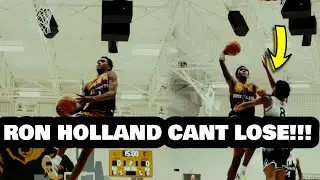 RON HOLLAND GOES OFF IN DFW ALL STAR GAME!! | NASTY DUNK