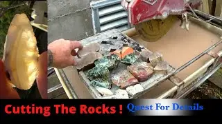 Splitting The Stones , Slicing Open Rocks We've Hounded Quest 4 Treasure # 455 By :Quest For Details