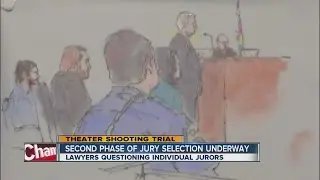 Second phase of jury selection underway