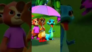 Goat's Rainy Boat Adventure: Kids, Cats & Rainbow Friends! ☔️