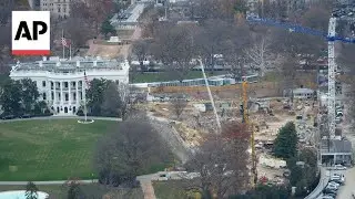 AP's Washington photo chief reveals new photos showing White House construction