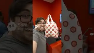 Ai version of me shopping at Target.