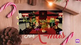 SPEND THE LIFE WITH ME IN BLOXBURG HOLIDAY UPDATE EDITION/ICE SKATING/CHRISTMAS TREE SHOPPING!