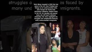 Nicki Minaj&rsquo;s Untold Story: Undocumented in America Until 2024!? #nickiminaj #shorts #viral