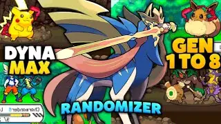 [NEW UPDATE] Completed Pokemon GBA Rom Hack 2022 With Dynamax, Gen 1-8, Randomizer & much More!!