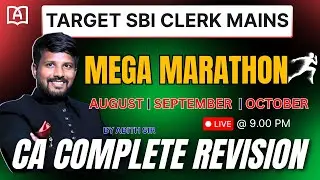 🎯 FINAL REVISION 🔥 | AUGUST, SEPTEMBER, OCTOBER MONTH | BY MR ABITH SIR #bankexam #sbiclerk #mains