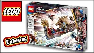 Lego 76208 Unboxing - Marvel The Goat Boat - Thor Love and Thunder