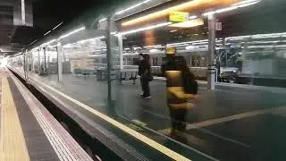 87系寝台列車トワイライトエクスプレス瑞風大阪駅発車