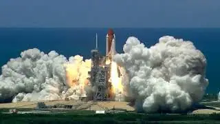 NASA - Space Shuttle Atlantis Takeoff